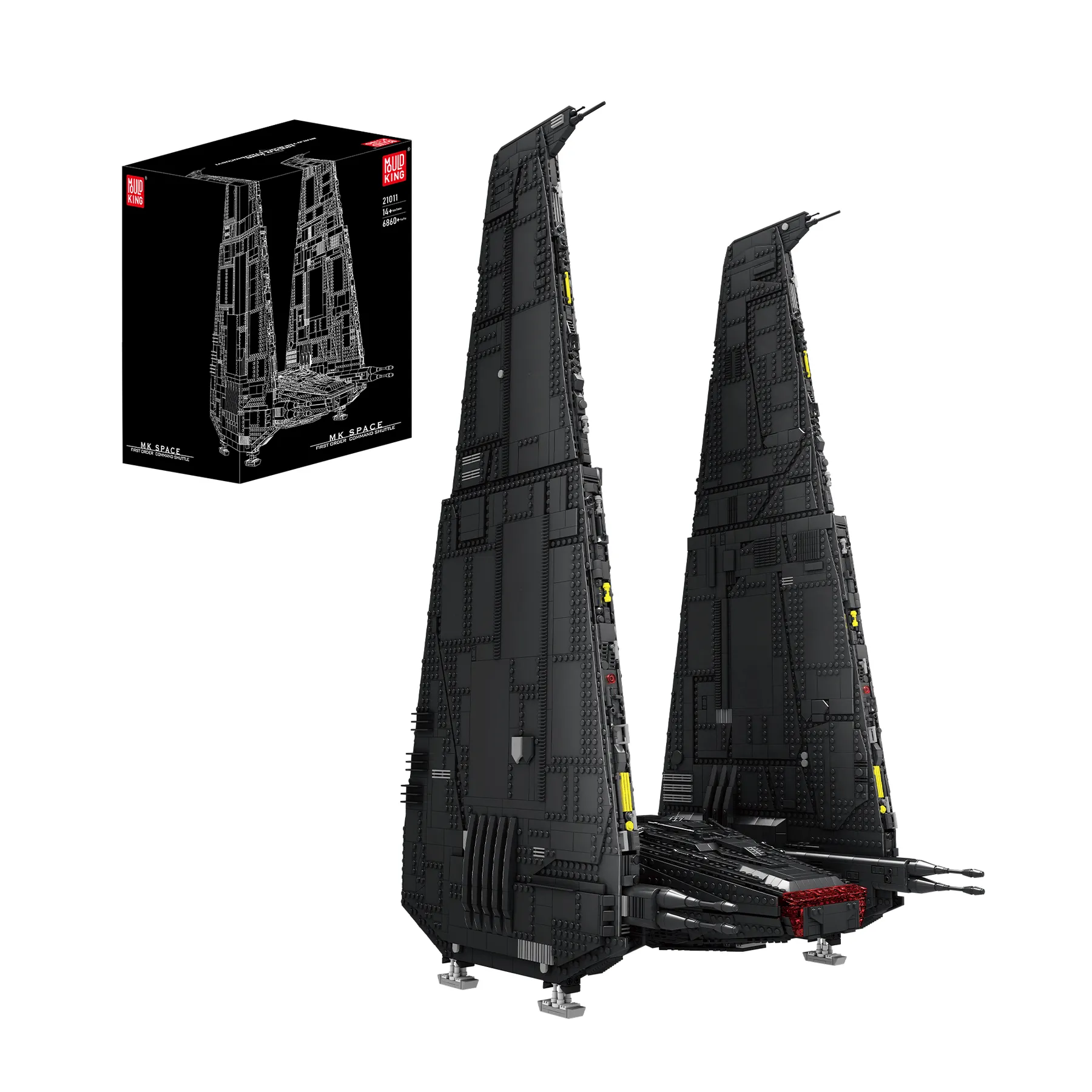 Mould King 21011 Upsilon Command Shuttle 