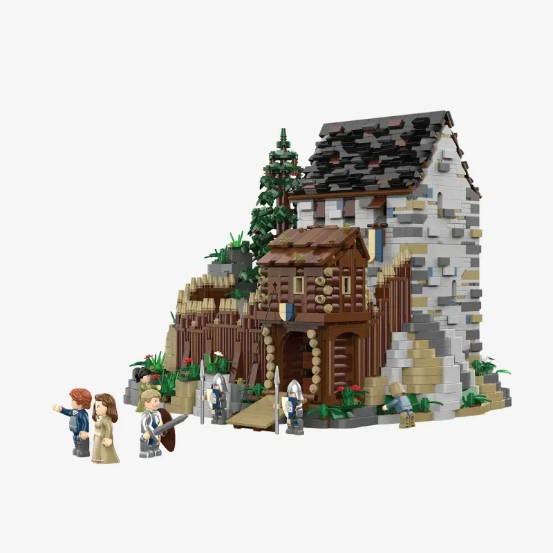 BlueBrixx-Pro Blaustein Castle