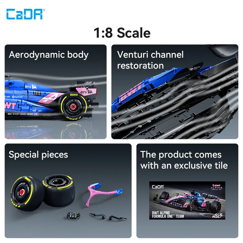 BWT Alpine A525 Formula 1 Car gallery view 4