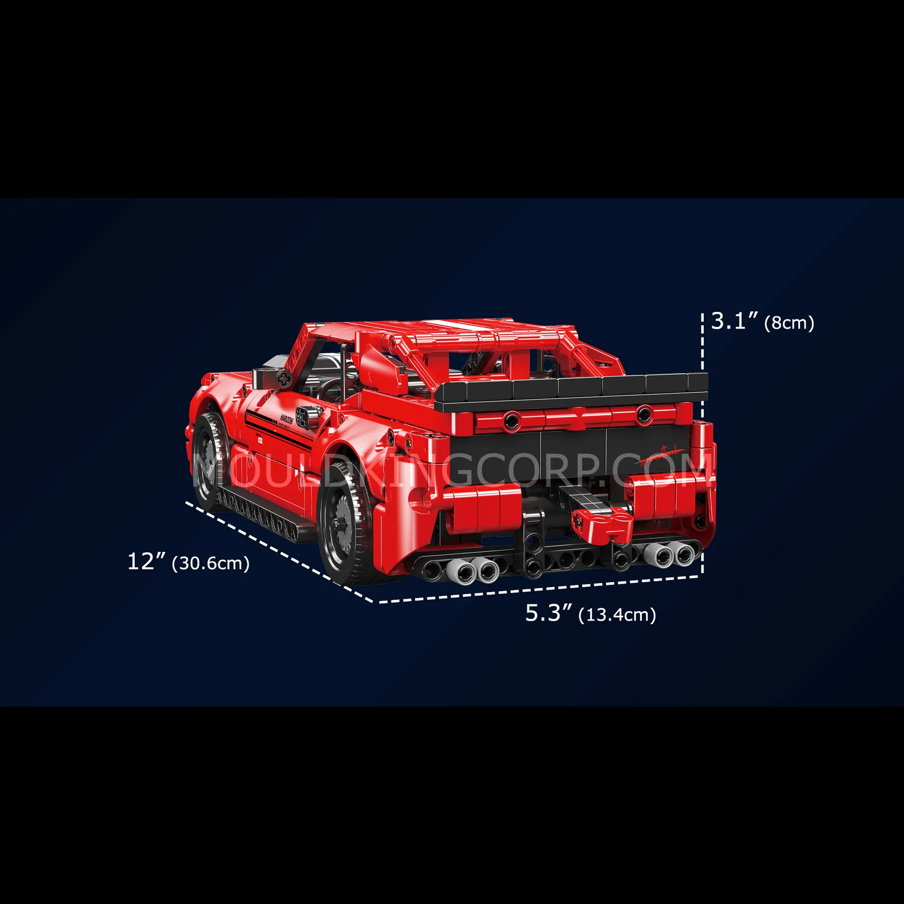 Challenger American Muscle Car Model Building gallery view 6