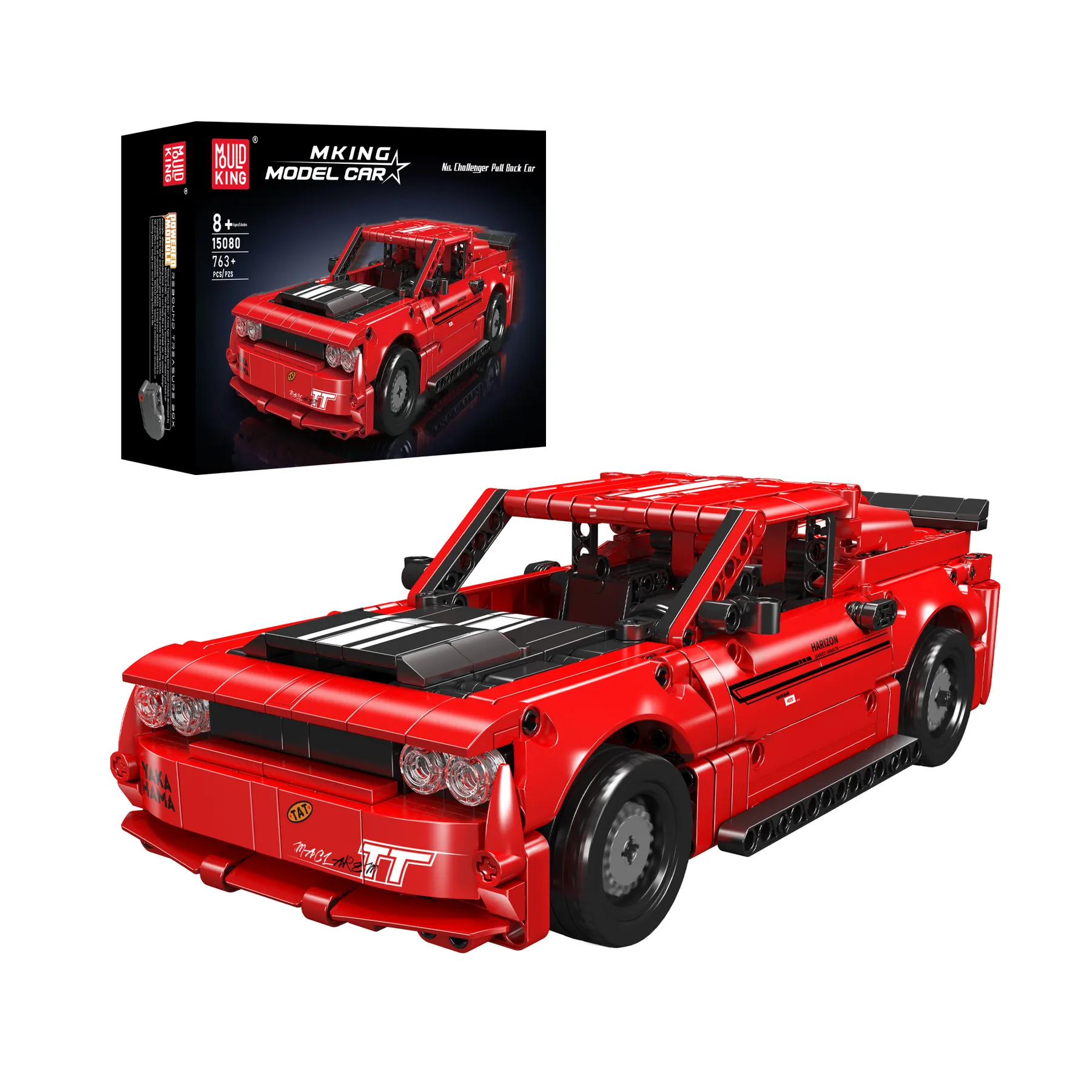 Challenger American Muscle Car Model Building main image