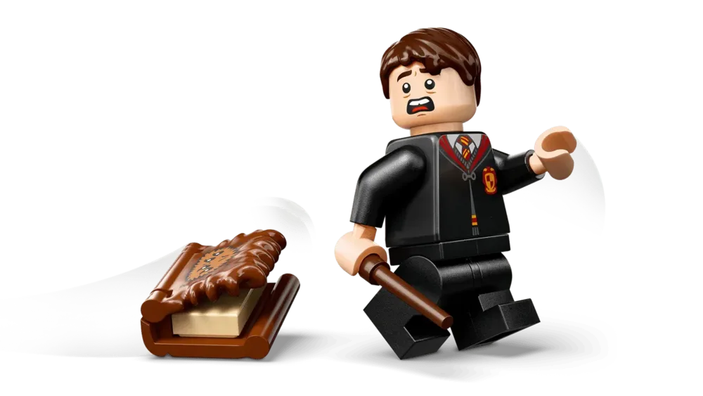 Neville flees tiny book