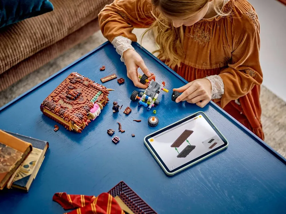 Building process with digital instructions