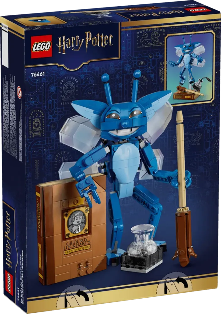 LEGO Cornish Pixie 76461 box back.