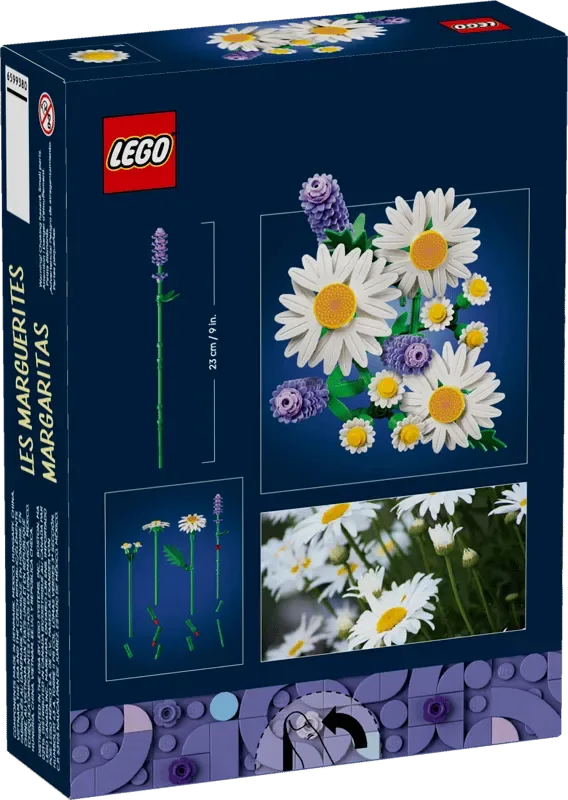 LEGO Daisies 11508 box back.