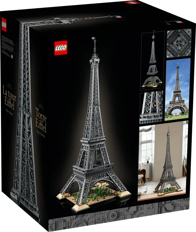LEGO Eiffel Tower 10307 box rear.