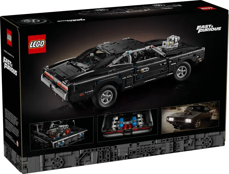 LEGO Dodge Charger R/T box back
