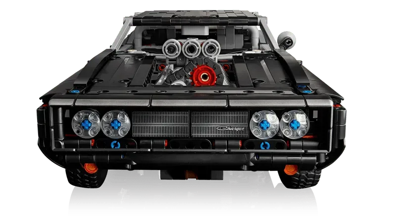 Front view LEGO Dodge Charger R/T