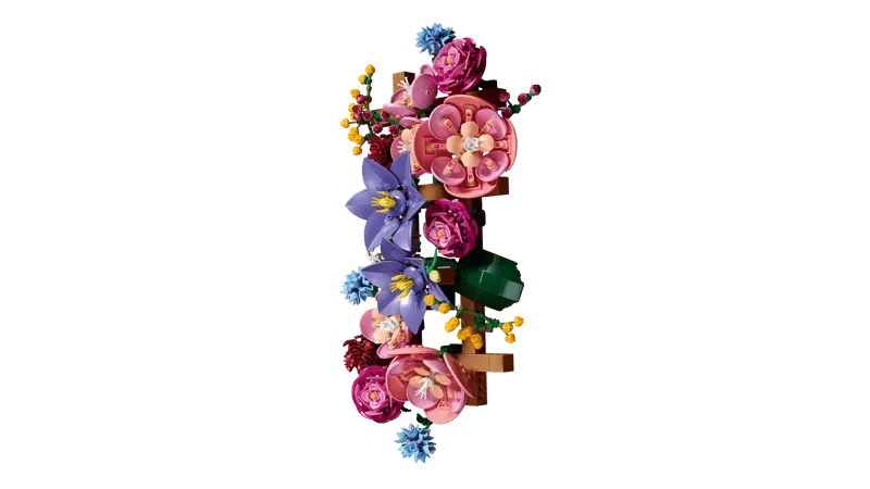 Vertical LEGO Flower Wall