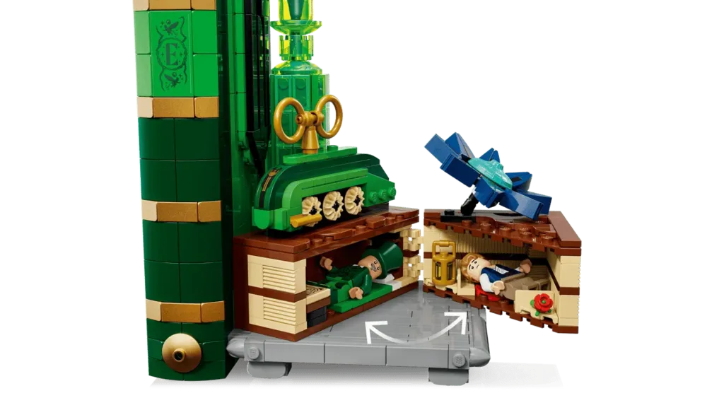 Elphaba's hidden compartment.