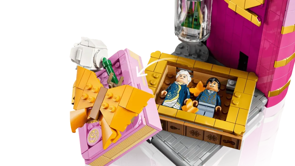 Glinda's hidden compartment.