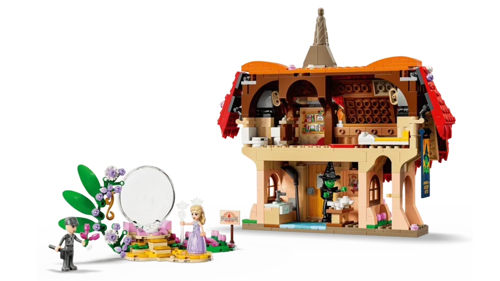 LEGO Wicked house interior.