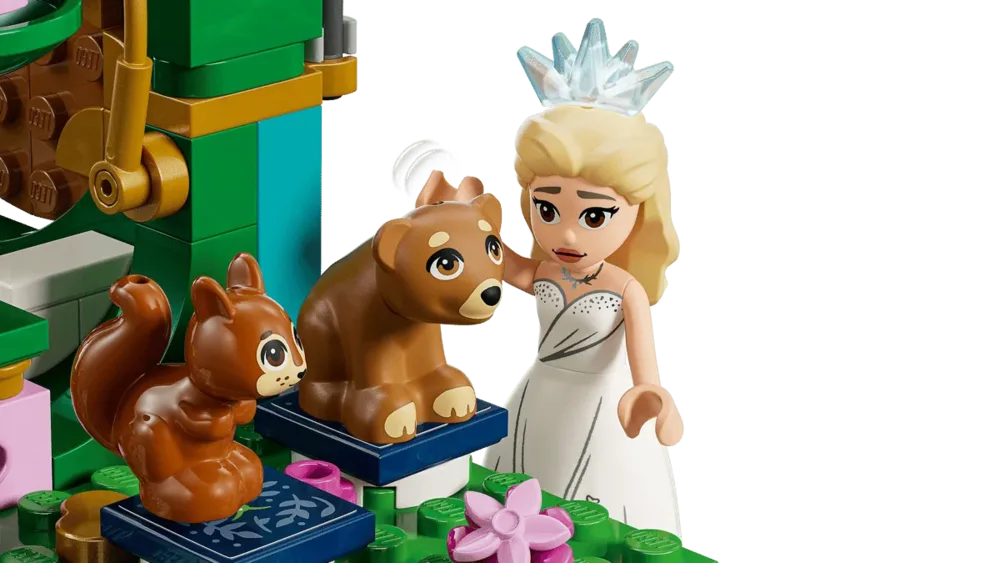 Glinda with animal friends.