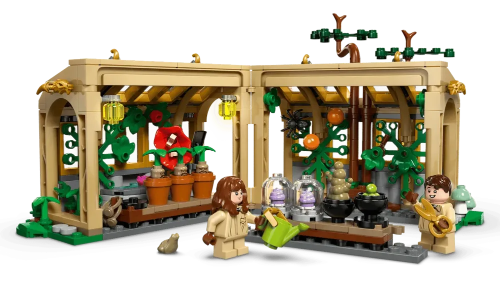 Herbology Class close-up details.