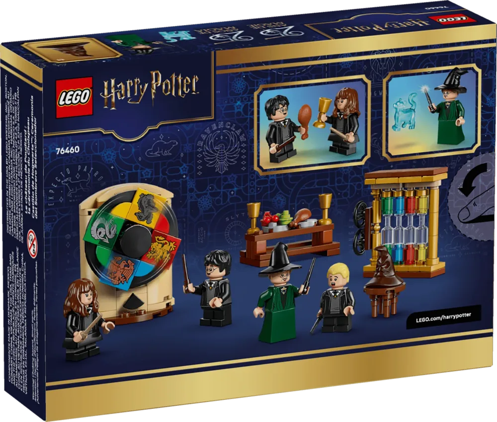 LEGO Harry Potter 76460 box back.
