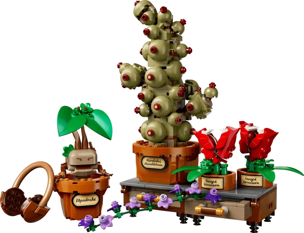 Full Herbology Plants set.