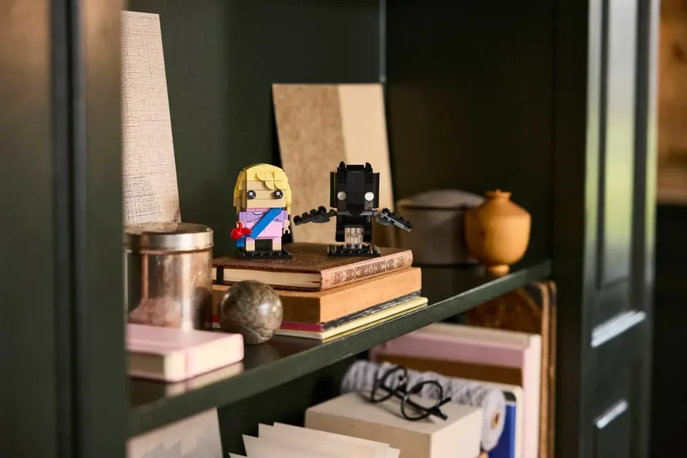 Displayed on shelf.
