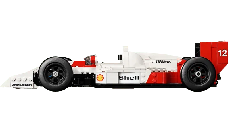 Side view of Lego McLaren MP4/4.