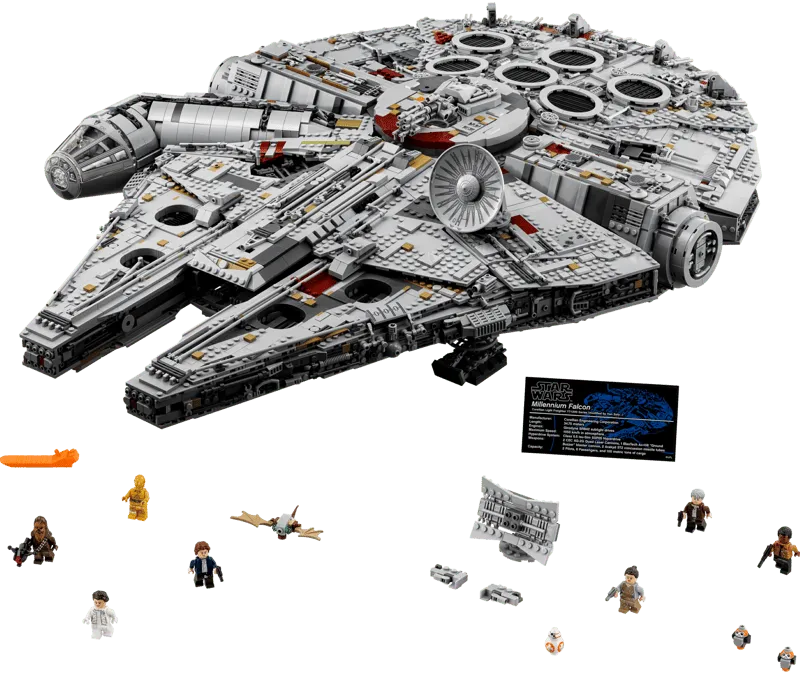 Millennium Falcon Box Art