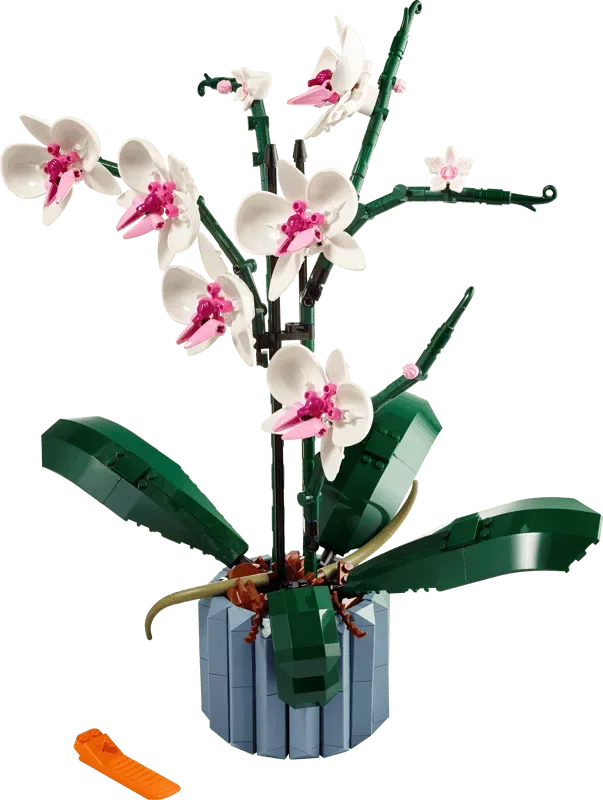 Assembled LEGO Orchid 10311.