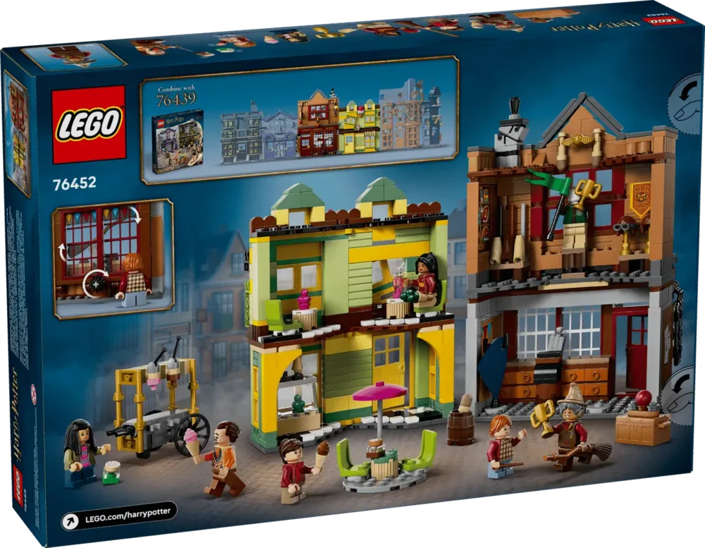 Box back, interior features shown.