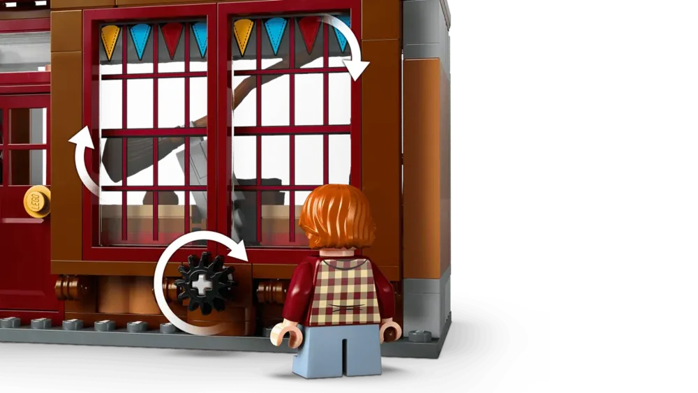 Rotating window play feature.