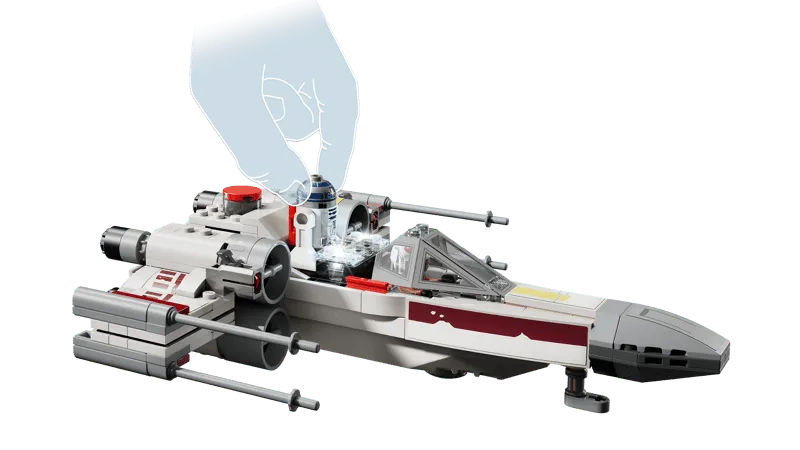 SMART Play™: Luke's Red Five X-Wing™ 75423 gallery view 10