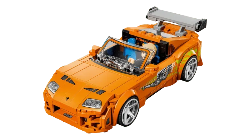 Lego Supra MK4 77260 front view.
