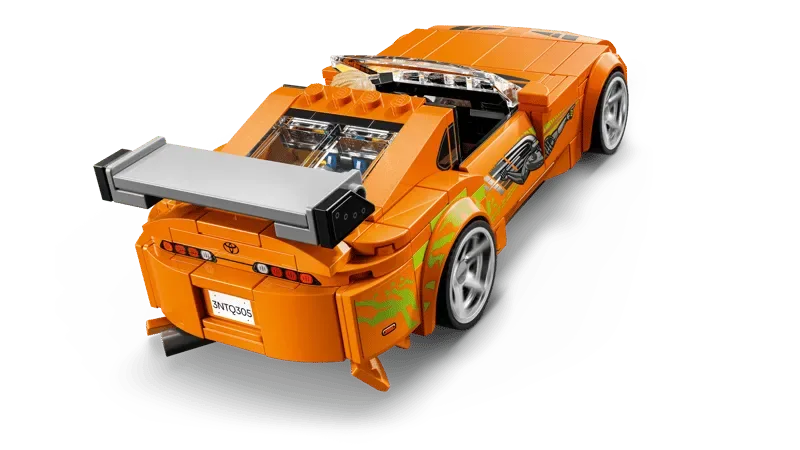 Lego Supra MK4 77260 rear view.