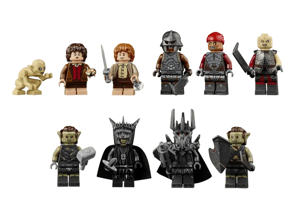 All Barad-dûr minifigures.