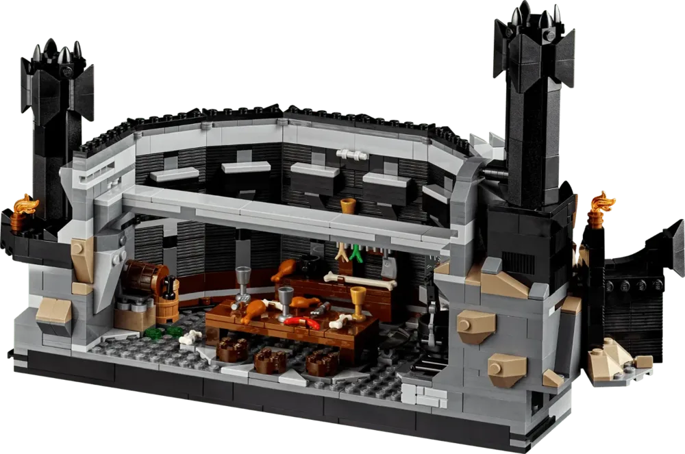 Barad-dûr barracks/hall interior.
