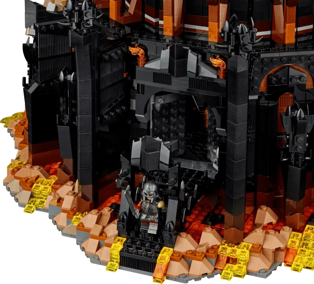 Barad-dûr entrance with Orc.
