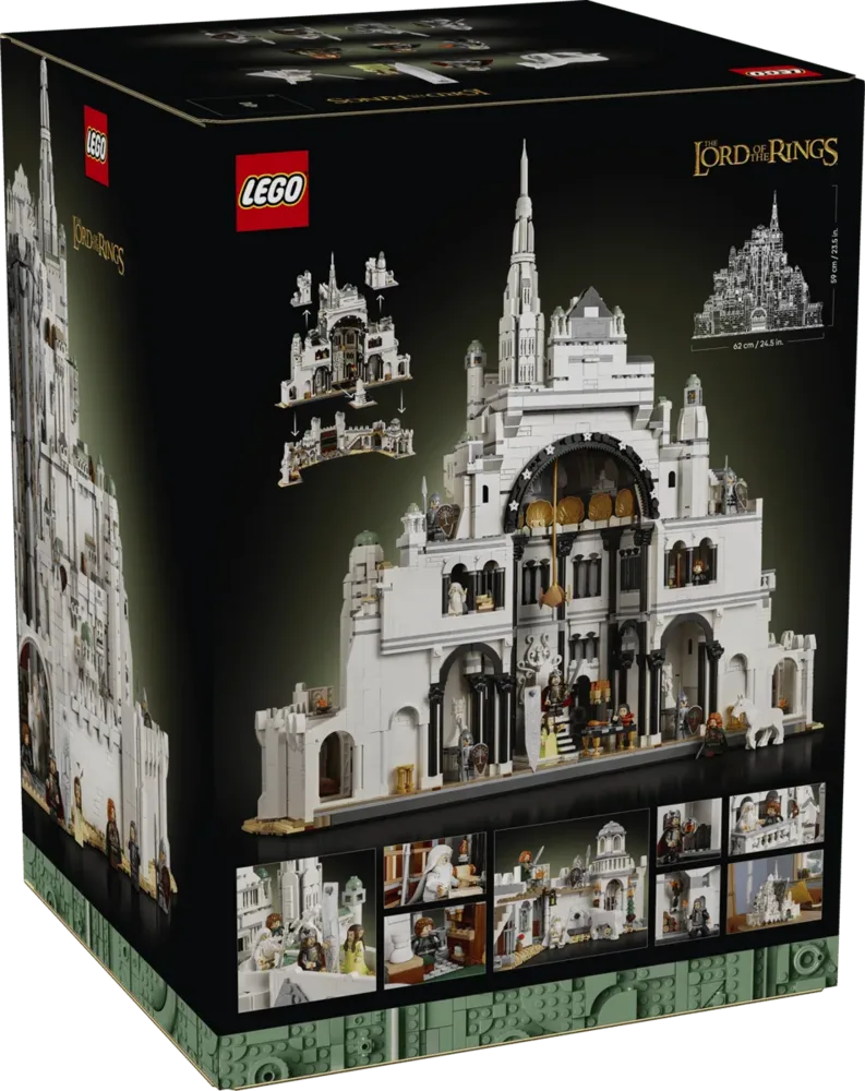 Minas Tirith set box back