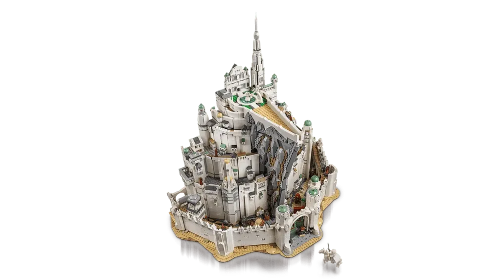 Minas Tirith aerial view