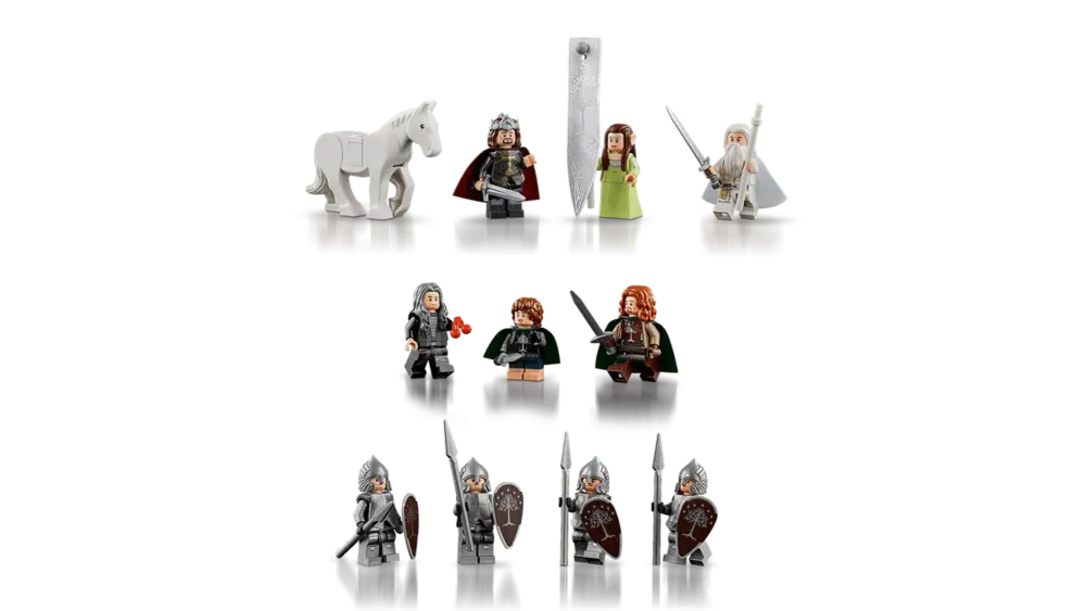 Minas Tirith minifigure collection