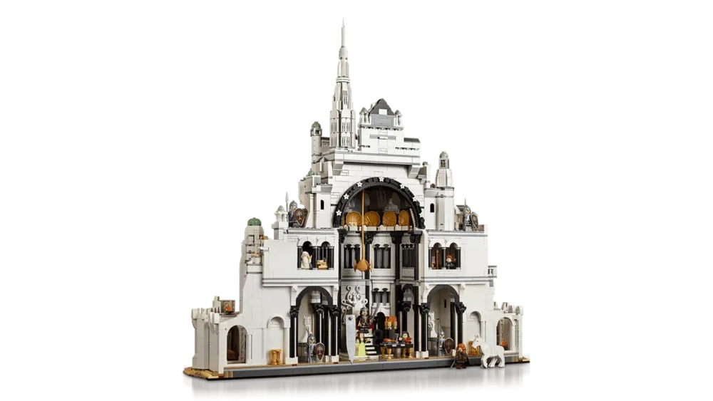 Minas Tirith interior cutaway