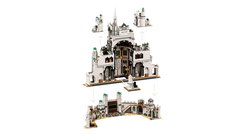 Minas Tirith modular sections