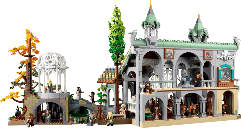 Rear view, revealing Rivendell's interiors.