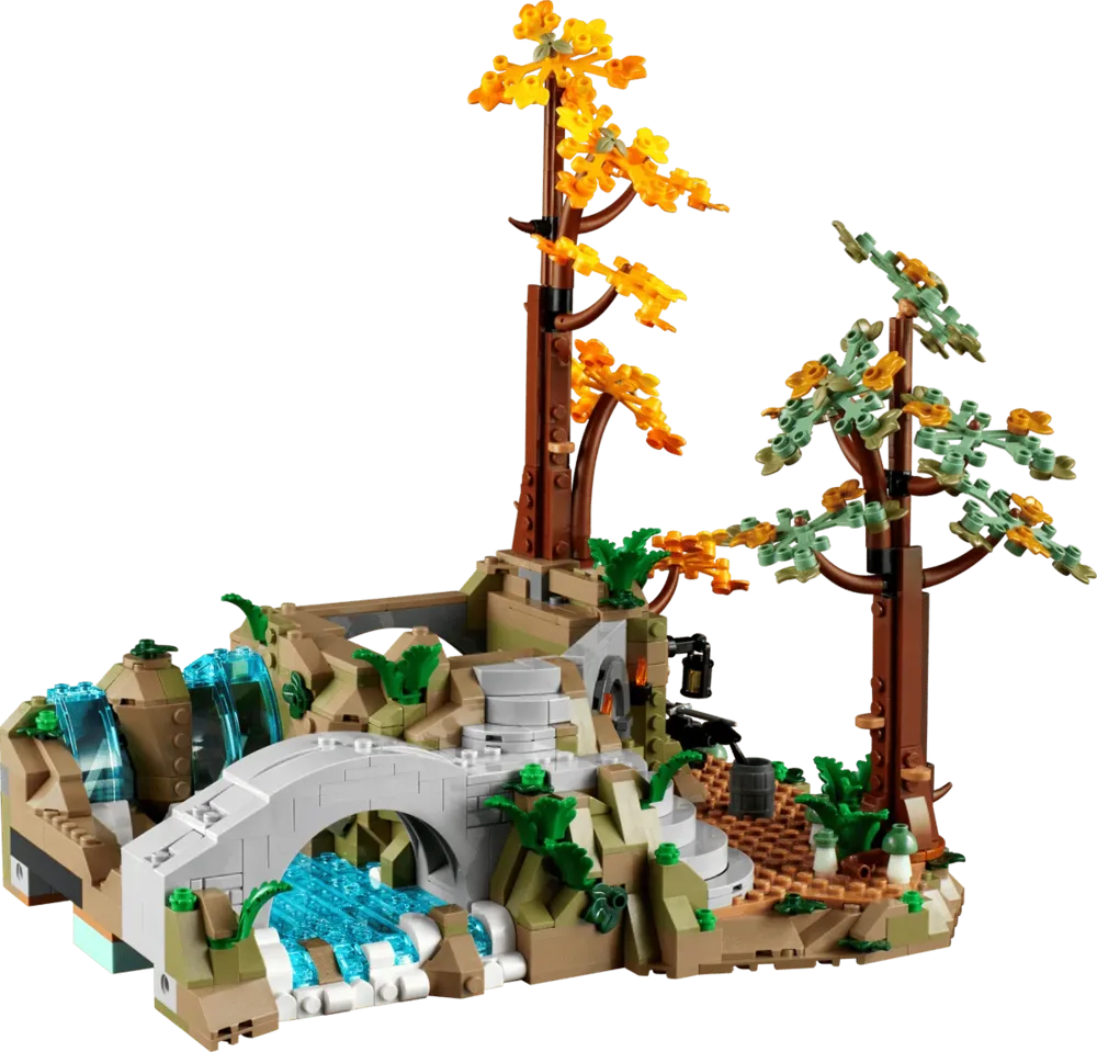 River, bridge, and forge module.