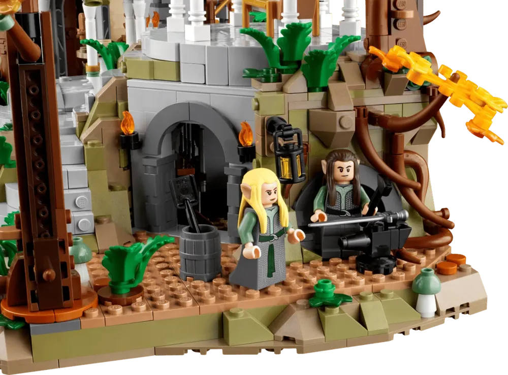 Rivendell forge close-up.
