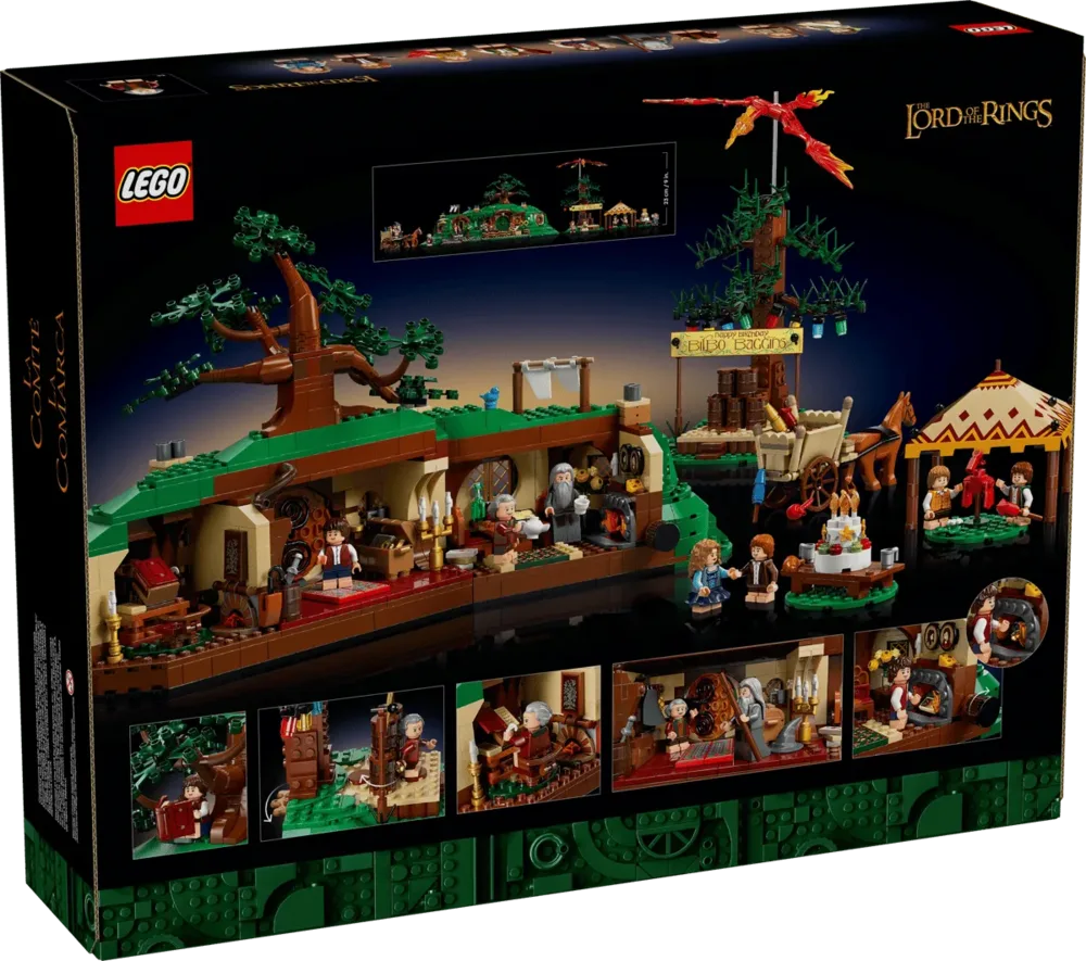 Lego The Shire set box back.