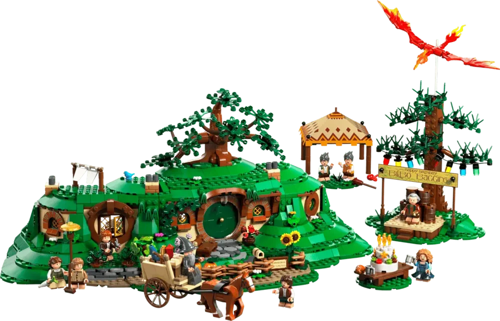Full Lego The Shire set view.