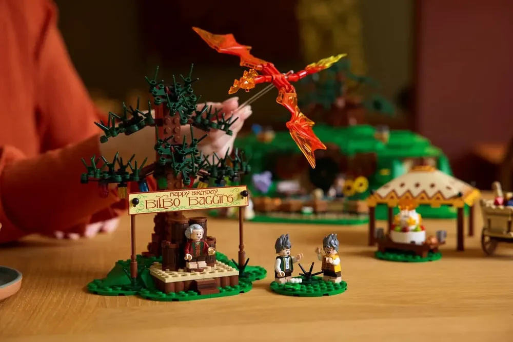 Party area close-up.