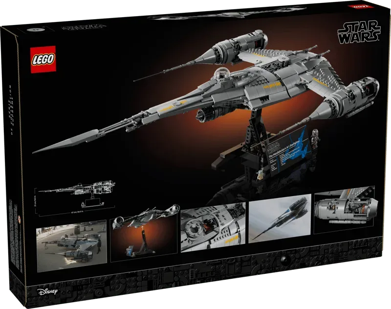 Lego N-1 Starfighter UCS box back