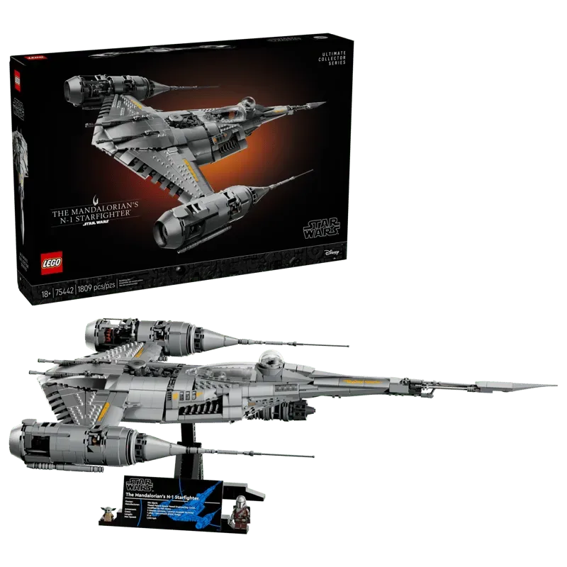Lego N-1 Starfighter UCS model with box