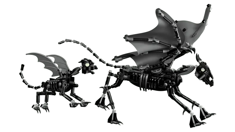 Thestrals in dynamic pose.