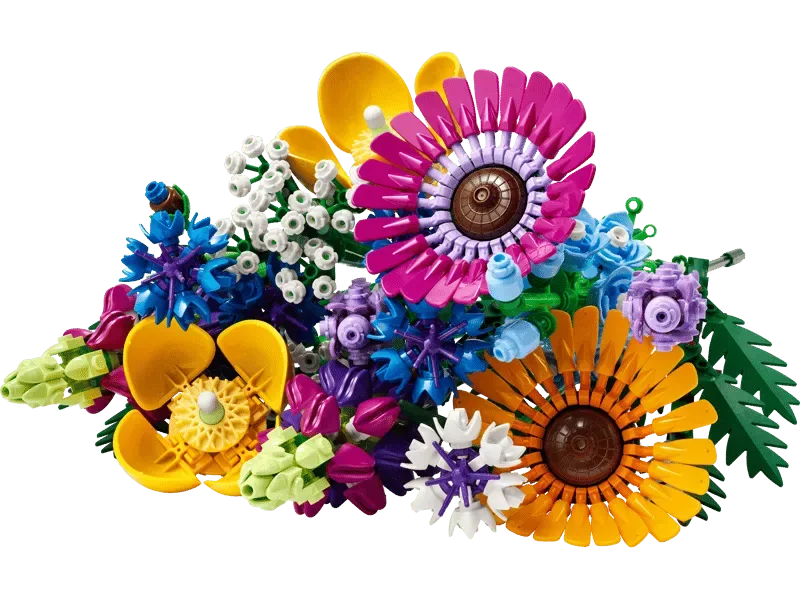 Detailed bouquet view.
