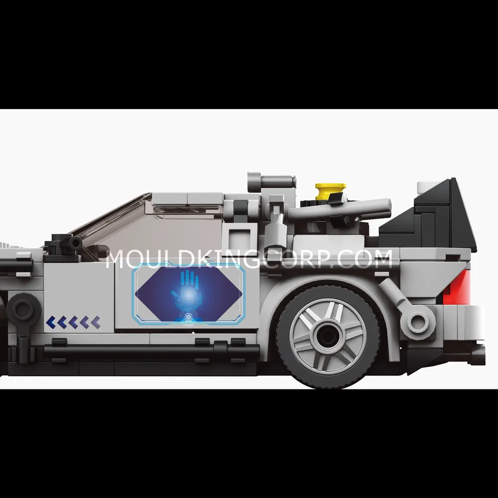 DeLorean model side profile