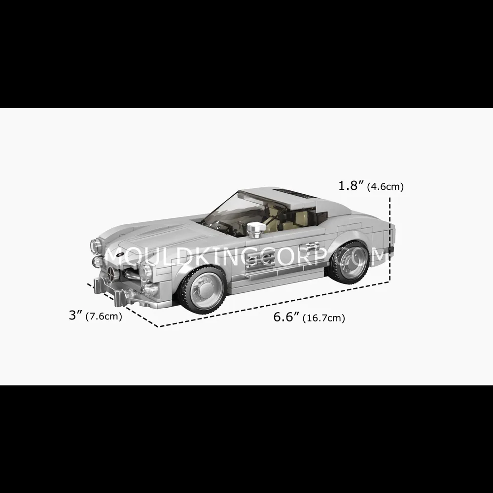 300SL model in hand