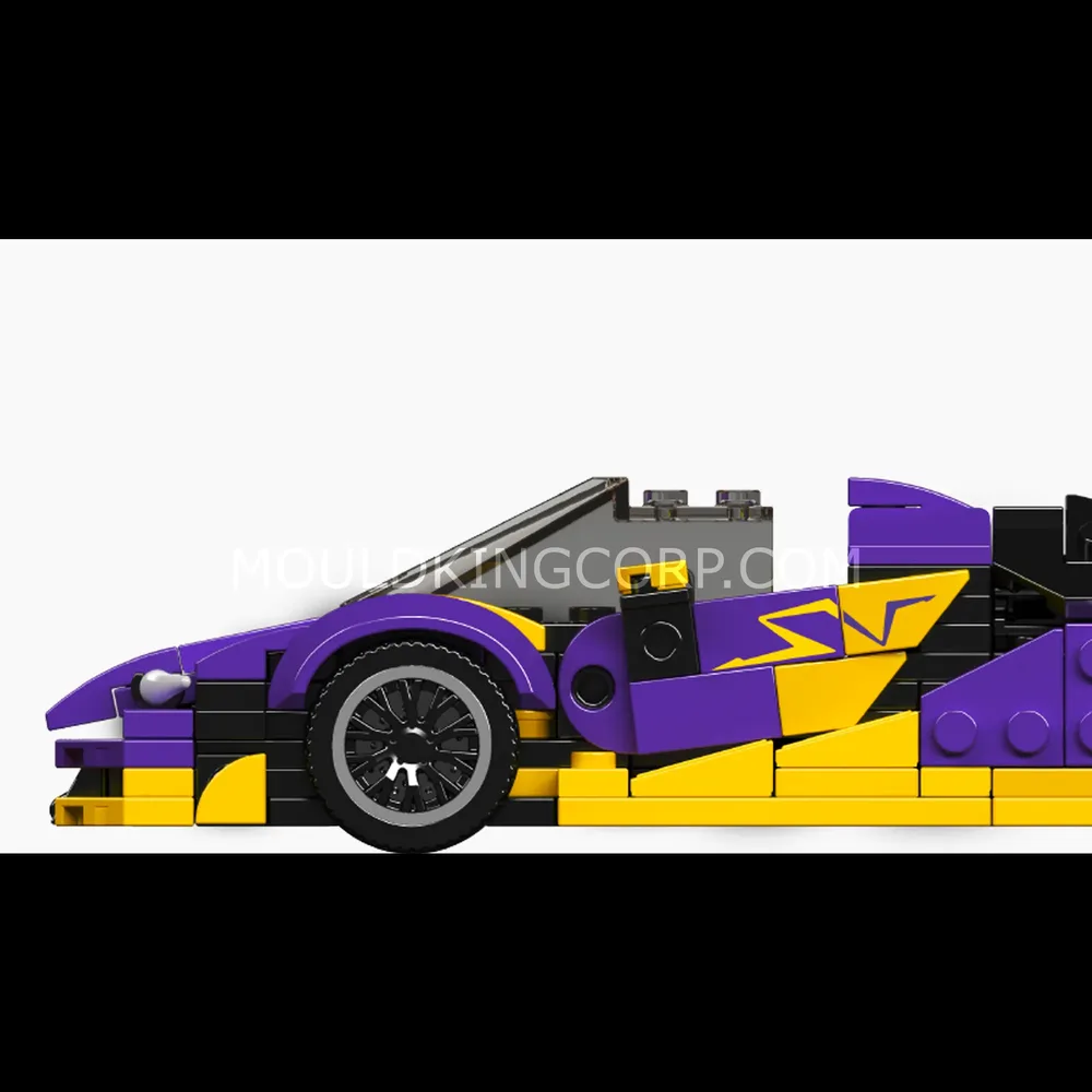 Supercar side profile